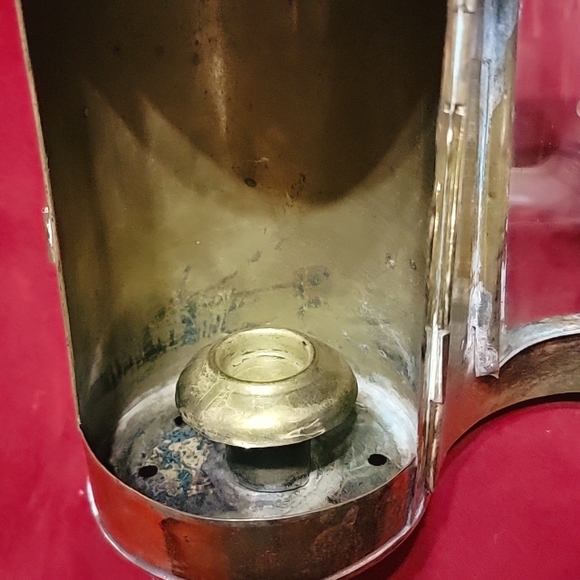 Vintage Nautical or Night Watchman Brass Lamp - circa 1940 - Picture 4 of 7